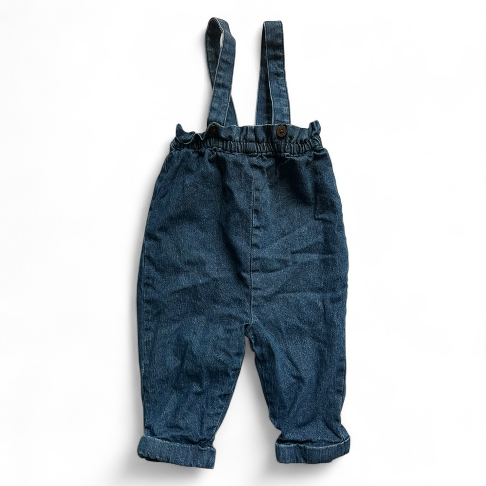 Oliver & Rain Organic Cotton Overalls 12 Months